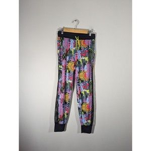 Zumba EUC Workout Athletic Multicolor Dance Pants Women Size S